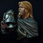 1/10 BUST Resin Figure Model Kit European Knight Warrior Unpainted Unassambled