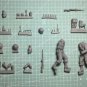 1/35 Resin Figure Model Kit US Marines Soldiers WWII Unpainted Unassembled