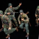 1/35 Resin Figure Model Kit German Soldiers Infantry WWII Unpainted Unassambled
