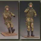 1/35 3pcs Resin Figure Model Kit Modern German Soldiers Unpainted Unassambled