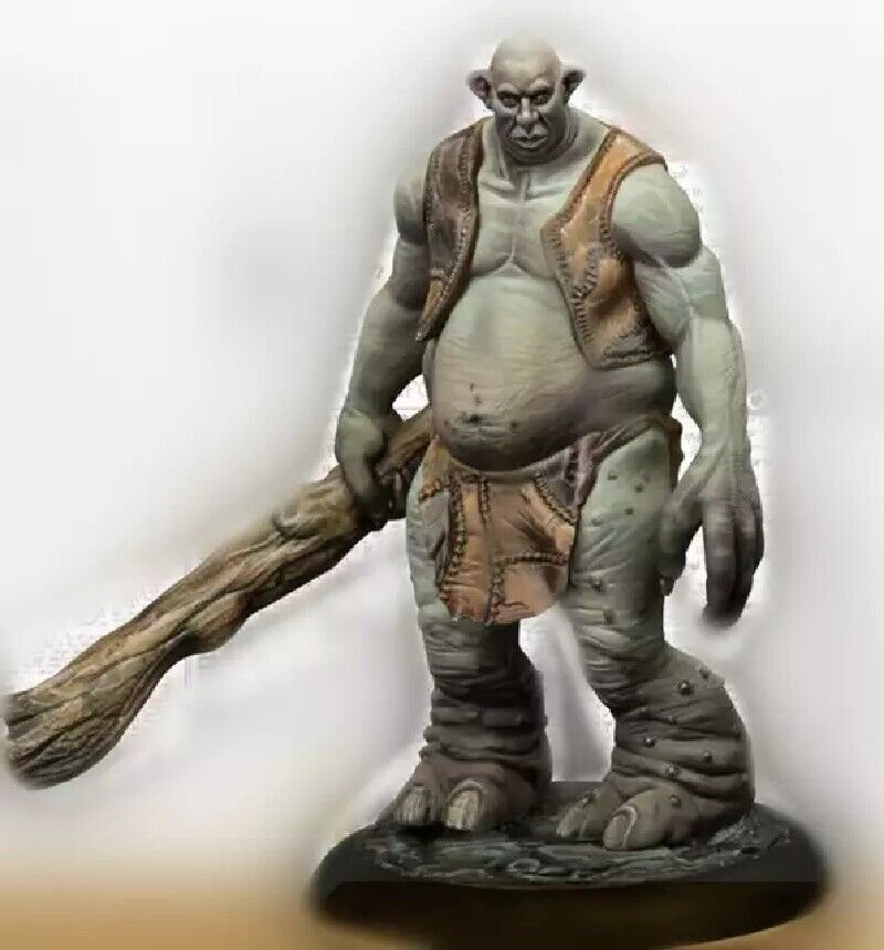 35mm Resin Figure Model Kit Troll Ogr Warrior Magic Unpainted Unassambled