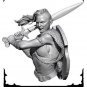 1/10 BUST Resin Figure Model Kit Sexy Girl Female Warrior Elf Unpainted