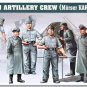 1/35 Resin Figure Model Kit German Soldiers Artillery Crews WWII WW2 Unpainted