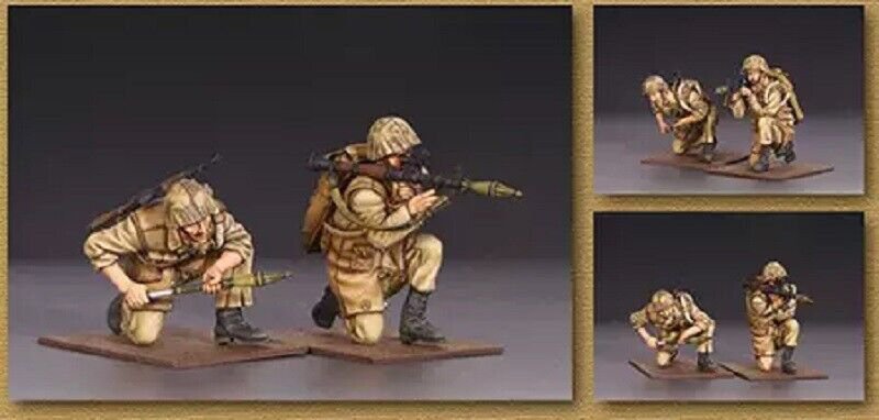 1/35 Resin Figure Model Kit Iraqi Soldiers with RPG7 first Gulf War Unpainted