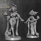 45mm Resin Figure model Kit Sexy Girl Female Medusa Unpainted Unassambled