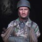 1/10 BUST Resin Figure Model Kit German Soldier Waffen-SS Unpainted Unassambled