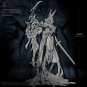 85mm Resin Figure Model Kit Demon Warrior Servant Unpainted Unassambled