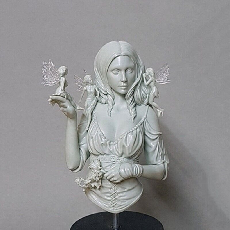 1/10 BUST Resin Figure Model Kit Sexy Girl Female Unpainted Unassambled
