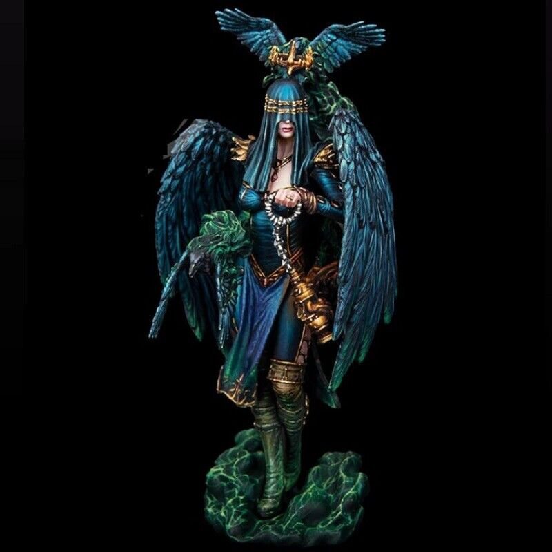 1/24 Resin Figure Model Kit Sexy Girl Druid Witch Unpainted Unassambled