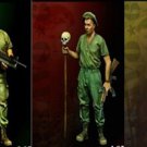 1/35 Resin Figure Model Kit US Marines Vietnam War Unpainted Unassambled