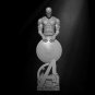 1/35 52mm Resin Figure Model Kit SuperHero Captain America Unpainted Unassambled