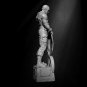 1/35 52mm Resin Figure Model Kit SuperHero Captain America Unpainted Unassambled