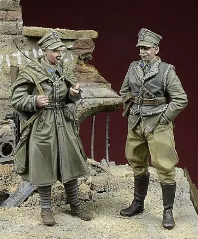 1/35 Resin Figure Model Kit Soldier Infantry WWII Unpainted Unassambled