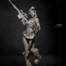 1/24 Resin Figure Model Kit Sexy Girl Shooter Alice Unpainted Unassambled