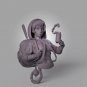 1/10 BUST Resin Figure Model Kit Sexy Girl Female CyberPunk Unpainted Unassamble