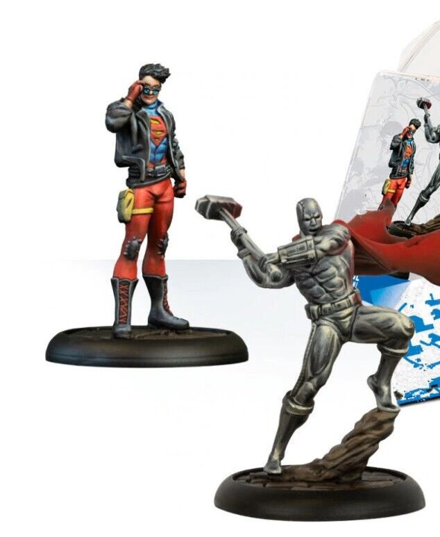 35mm Resin Figure Model Kit SuperHero Steel Superboy Unpainted Unassambled