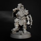 60mm Resin Figure Model Kit Warrior Dwarf Unpainted Unassambled