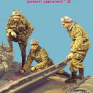1/35 Resin Figure Model Kit Russian Soldiers Tank Crew Unpainted Unassambled