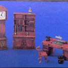 1/35 Resin Model Kit Office Furniture Accessories Unpainted