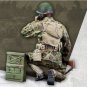 1/35 Resin Model Kit US Infantry Radio Operator WW2 Unpainted