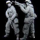 1/35 2pcs Resin Model Kit Modern US Army Soldiers Iraq War Unpainted
