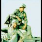 1/16 Resin Model Kit US Soldiers Driver & Machine Gunner WW2 Unpainted