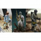 1/35 3pcs Resin Model Kit Stalkers Post Apocalypse Unpainted