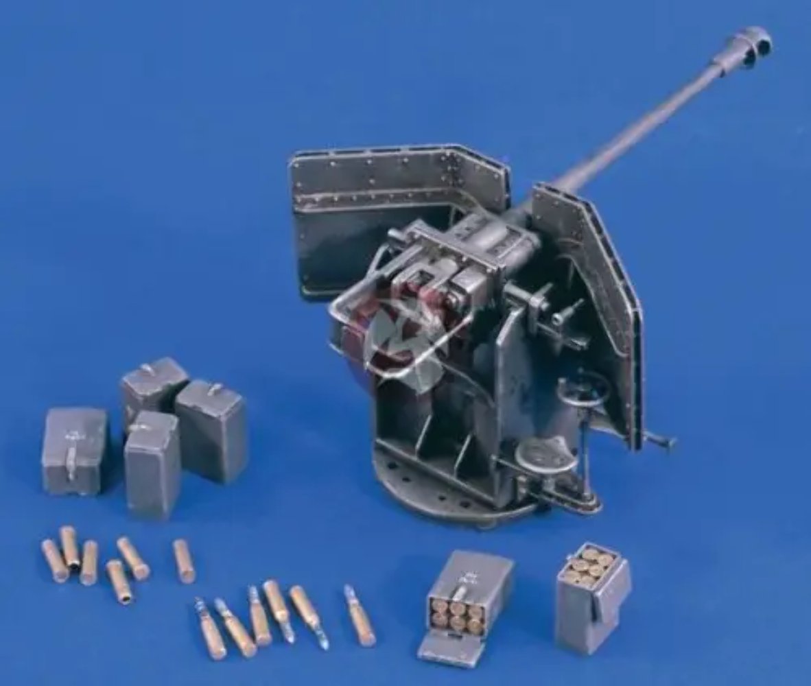1/35 Resin Model Kit Artillery Gun Unpainted