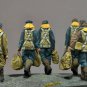 1/32 7pcs Resin Model Kit British Soldiers Bomber Crews WW2 Unpainted
