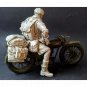 1/9 Resin Model Kit British Soldier Paratrooper no moto WW2 Unpainted