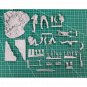 1/35 3pcs Resin Model Kit German Soldiers Machine Gun Team WW1 Unpainted