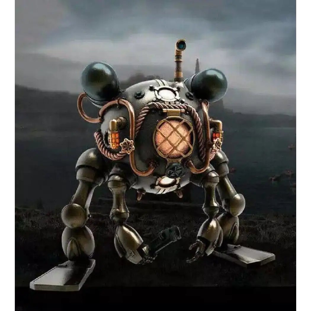 1/35 Resin Figure Model Kit Swamp Submarine Mechanoid Murloc Steampunk Unpainted