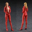 1/12 Resin Model Kit Hot Beautiful Girl Motorcyclist Car Speed Racer Unpainted