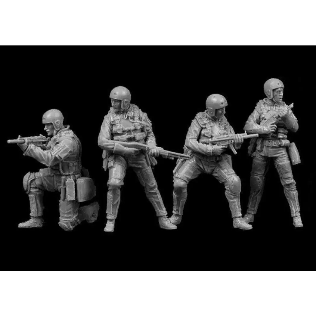 1/35 4pcs Resin Model Kit Modern Soldiers US Navy Seals Unpainted