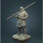 1/24 75mm Resin Model Kit Warrior Medieval Monk Shiary Unpainted
