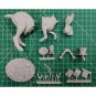 1/32 54mm Resin Model Kit Elf and Rabbit Fairy Tales Unpainted