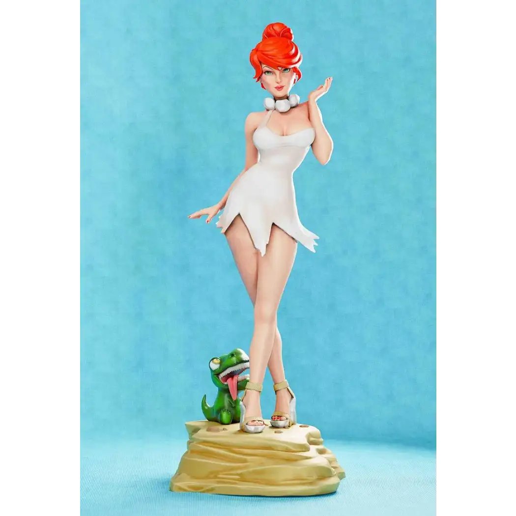 1/18 Resin Model Kit Beautiful Girl Wilma Pin Up Movie Unpainted