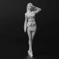 1/35 1/24 1/14 Resin Model Kit Modern Asian Beautiful Girl School Teacher Unpain
