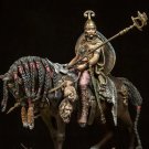 1/24 Resin Figure Model Kit Celtic Warrior Horseman Unpainted