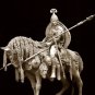 1/24 Resin Figure Model Kit Celtic Warrior Horseman Unpainted