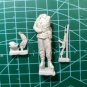 1/35 4pcs Resin Model Kit Winter German Soldiers Patrol with Dog WW2 Unpainted
