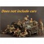 1/35 9pcs Resin Model Kit US Army 101st Airborne Division (no car) WW2 Unpainted