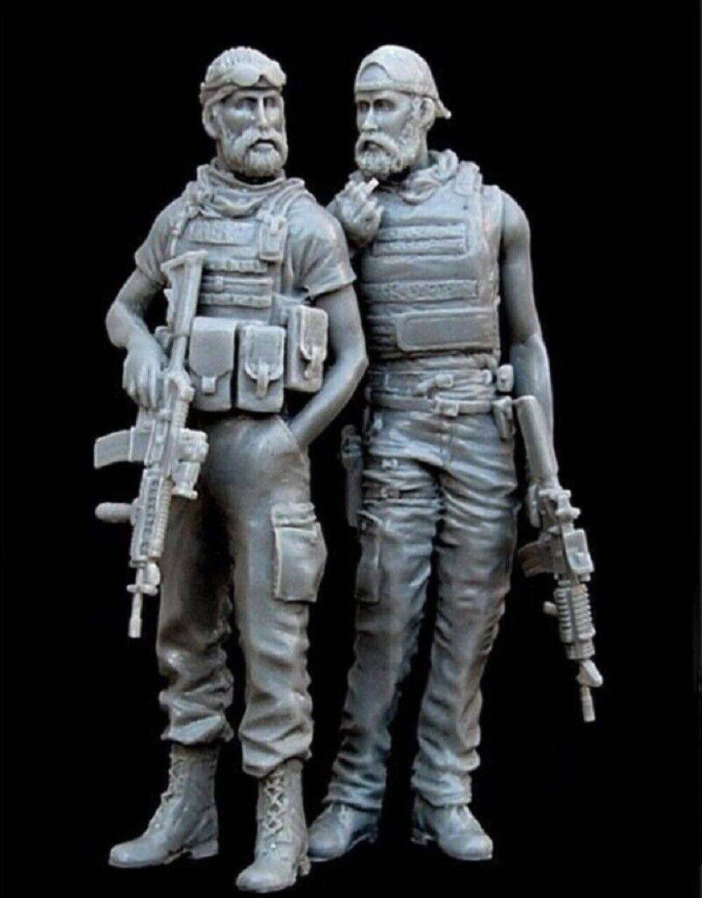 1/35 2pcs Resin Model Kit Modern Soldiers US Army Special Forces Unpainted