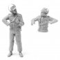 1/16 2pcs Resin Model Kit German Soldiers Tank Crew no tank WW2 Unpainted