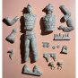 1/16 2pcs Resin Model Kit German Soldiers Tank Crew no tank WW2 Unpainted