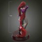 1/24 75mm 3D Print Model Kit Modern Beautiful Girl Singer and Rabbit Unpainted