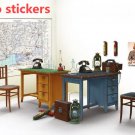 1/35 Resin Model Kit Making Desk Office Accessories Unpainted
