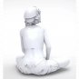 1/24 Resin Model Kit Model Beautiful Girl in the Pilot's Helmet Unpainted