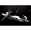 1/35 2pcs Resin Model Kit Vietnam War Vietnamese Citizens (with boat) Unpainted