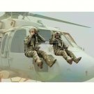 1/35 Resin Model Kit Modern Soldiers Helicopter Pilots Black Hawk Unpainted